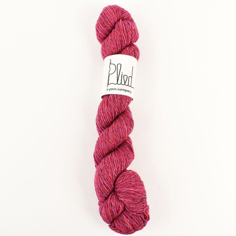 Plied Yarns North Ave 100% Wool Yarn 215 Yards Hand-Dyed Color Divine